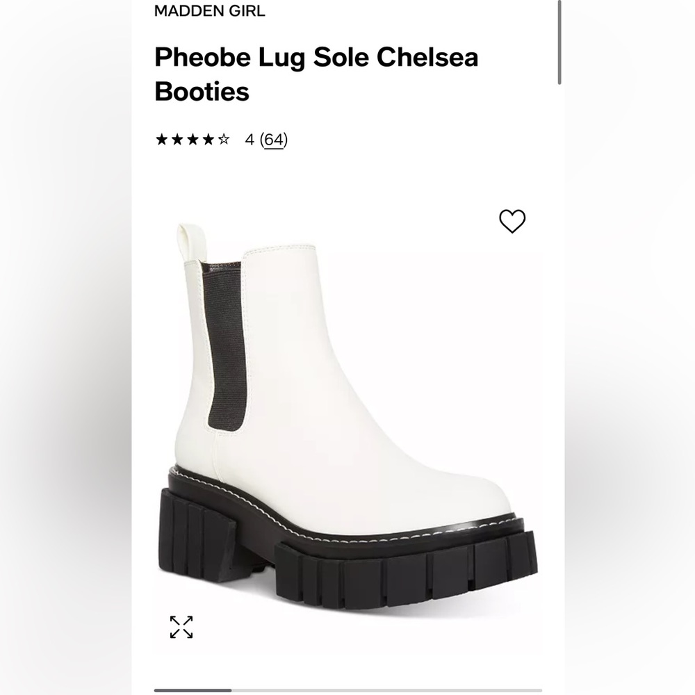 NWT Madden Girl Pheoebe Chelsea Booties sz 7